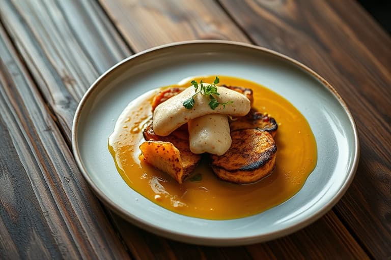 Kyllingspyd med peanøttdippsaus