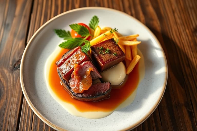 Panestekt sirloin med maisrelish