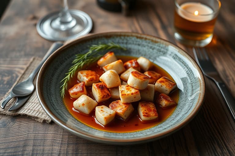 Vinterkål med røde pærer og gresskarkjerner