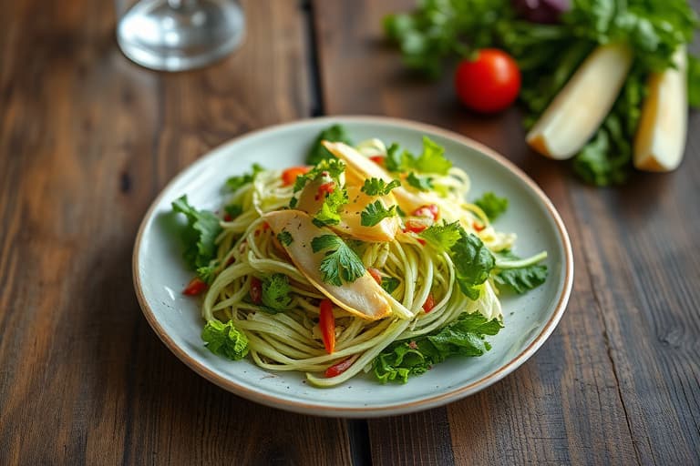 Frisée-Lardon-salat