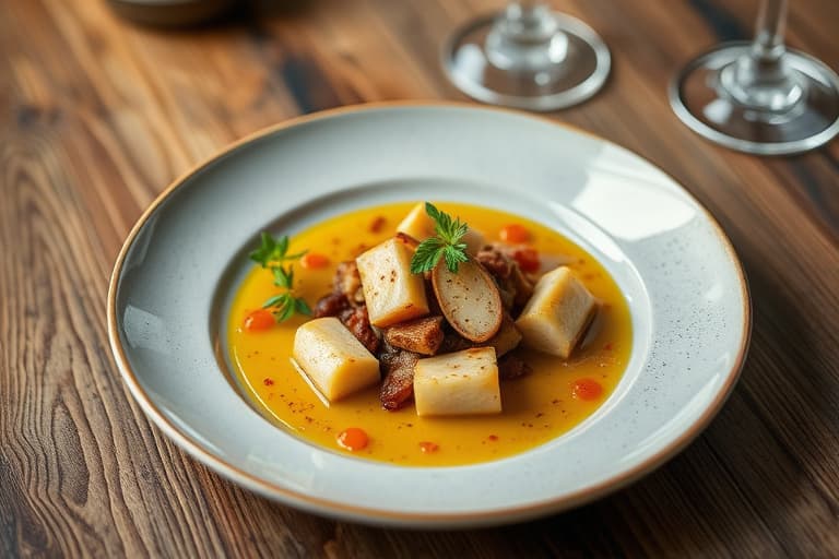 Vårens grønnsaksragoût med fersk kjørvel