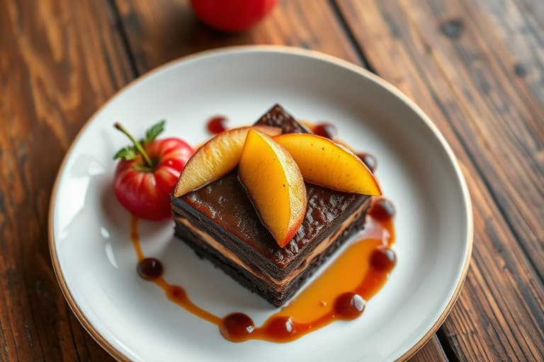 Sjokoladekake med appelsin og honning