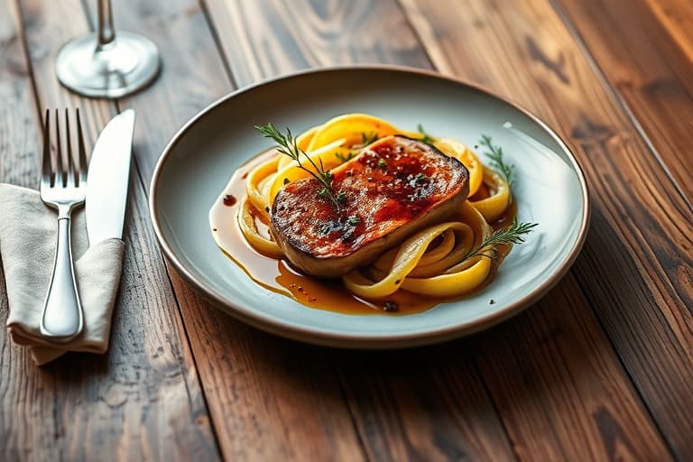 Stekt kylling med pastinakker, gullrøtter og jordskokker, servert med ølbaserte sauser fra pannen