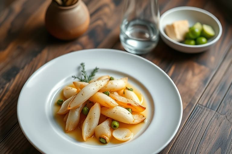 Glaserte babyturnips og gulrøtter