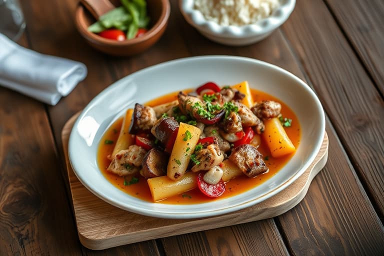 Tad sine ovnsbakte poteter