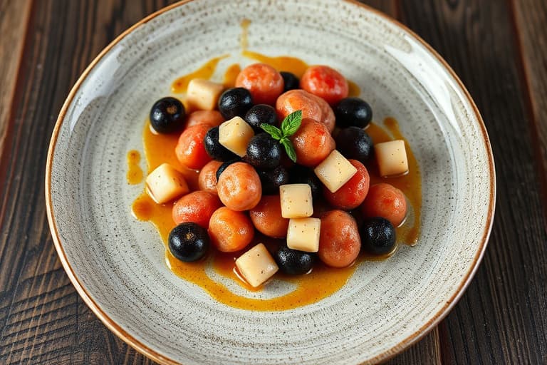 Gulrøtter og perle­løk i sennepsglasur