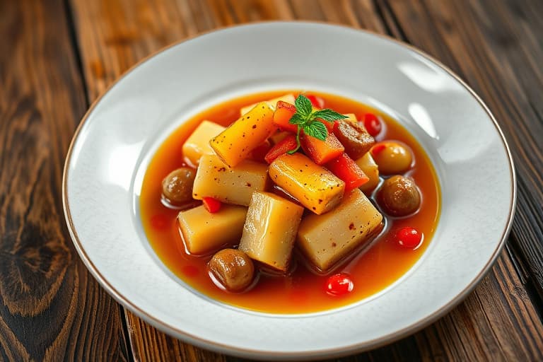 Dobbelkreklinggelé med frukt