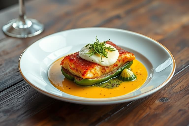 Fylte Padrón-pepper med Tetilla-ost