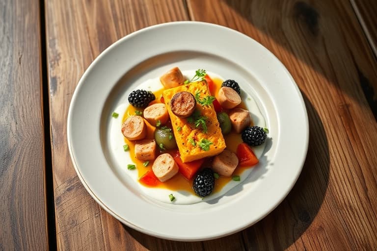 Kardemomme-krème fraiche + Demerara