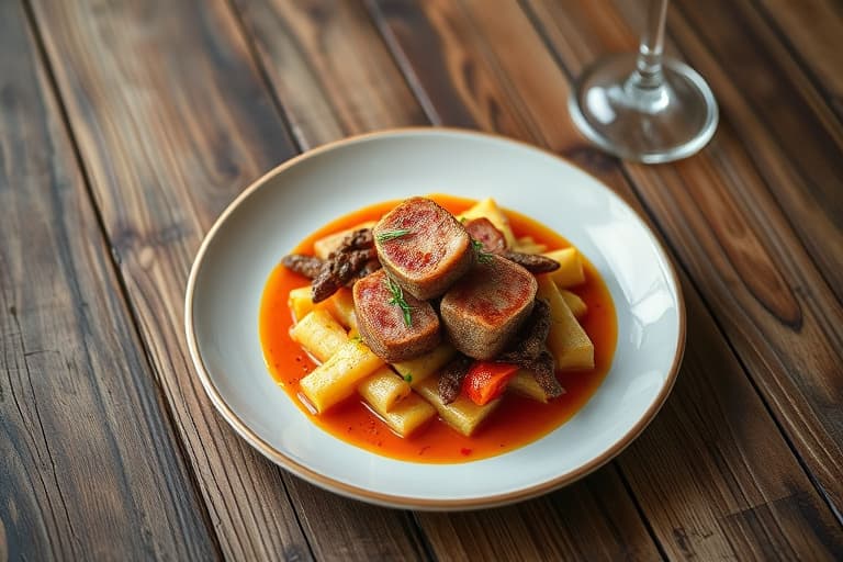 Sellerirot- og eplepuré