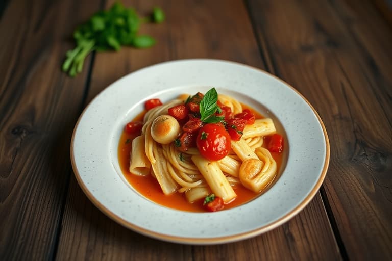 Én oppskrift, to måter: Gnocchi med tomatsaus