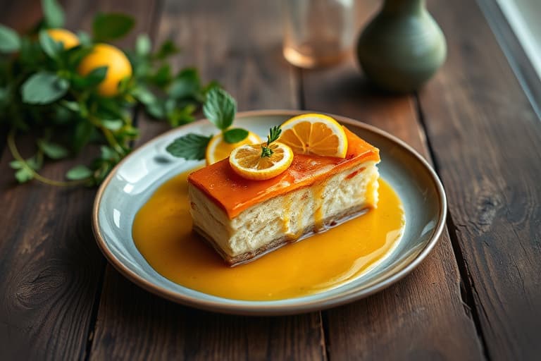 Sitronglasert sitrongressengelékake