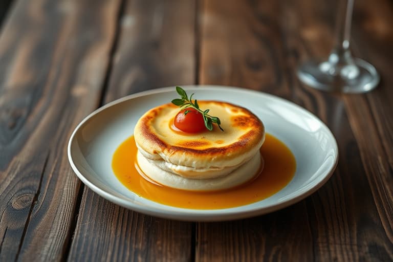 Frossen bringebær-soufflé