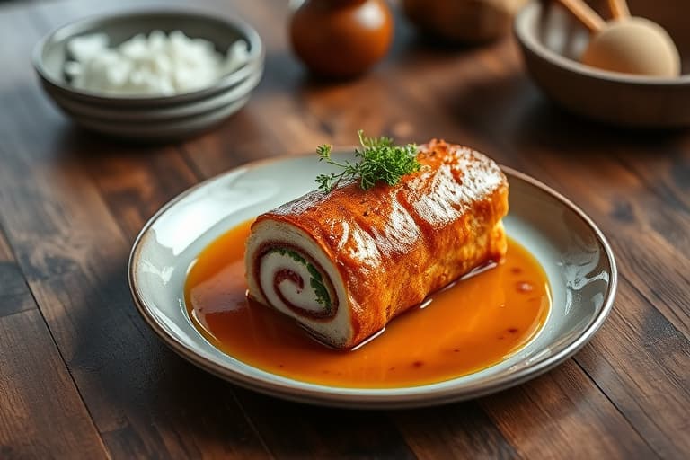 Røkelaks-souffléroulade