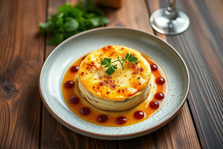 Chive- og Gruyère-ostesufflé