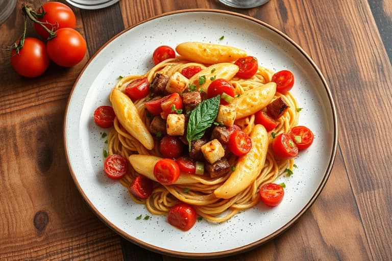 Roman vårgrønnsaksgrateng med artisjokker, erter, favabønner og romanosalat eller ala Vignarola