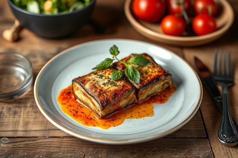 Online runde 2 oppskrift – Eggplant Rollatini