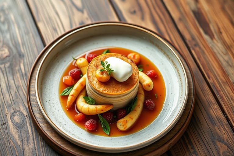 Tysk eplekake med crème fraîche