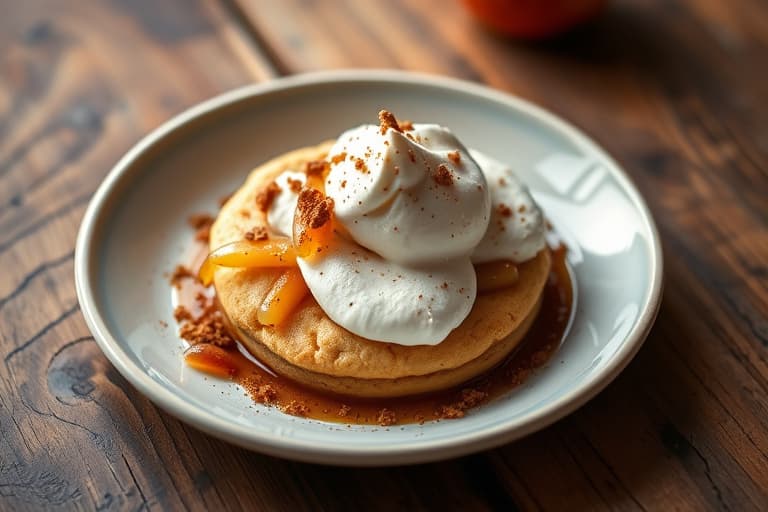 Apple Pie à la Mode Sandwich Cookies