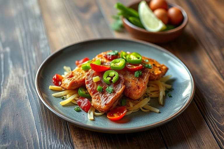 Bacon- og eple- og jalapeño-pop-ems