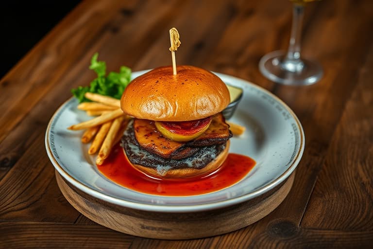 Brewburger's - Old Fashioned (Montreal røkt kjøtt)