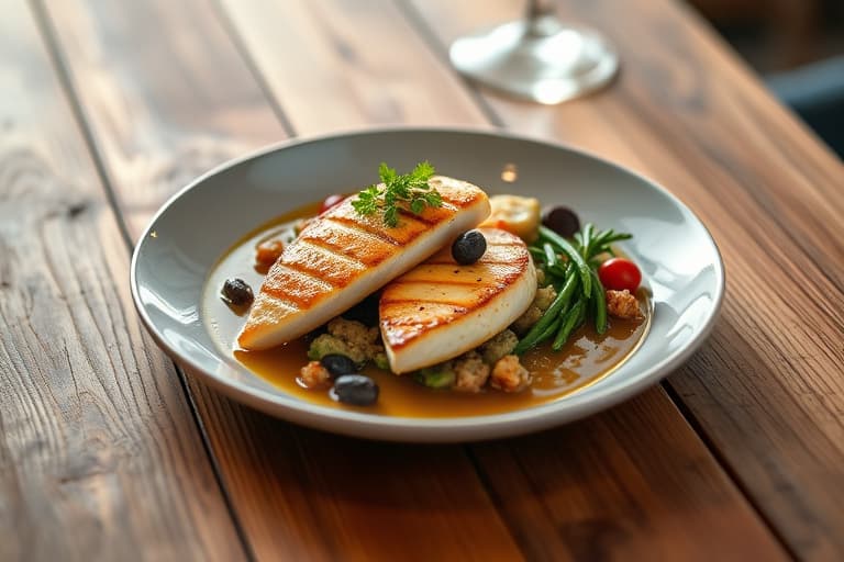 Dover-ørret på meunière