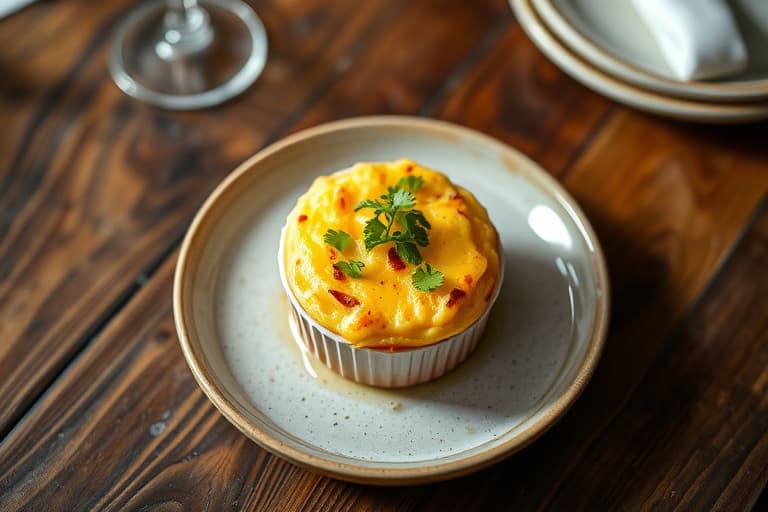 Miniatyr Cheddar-souffléer