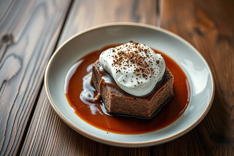 Trefarget sjokoladekrem-s'morespai