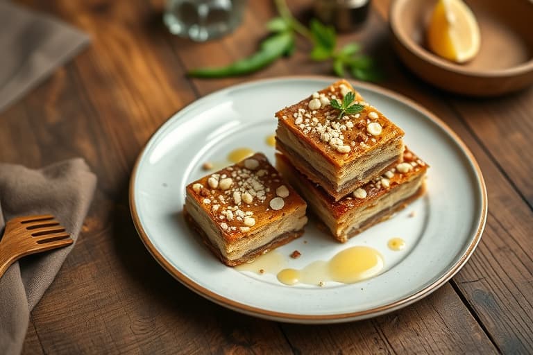 Nesten-berømte lønnesmør-blondies