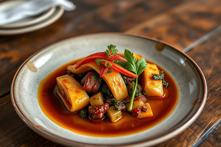 Mojo-svinekjaker med plantains