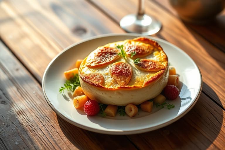 Crescent-innpakket Brie