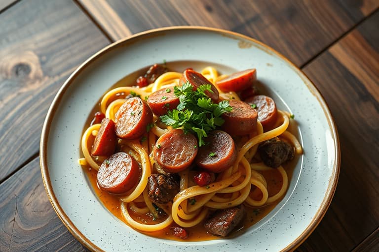 Hillshire Farm pølse- og potetgrateng