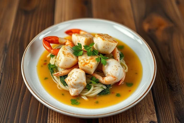 Ølpanerte myke skjellkrabber med asiatisk dippesaus