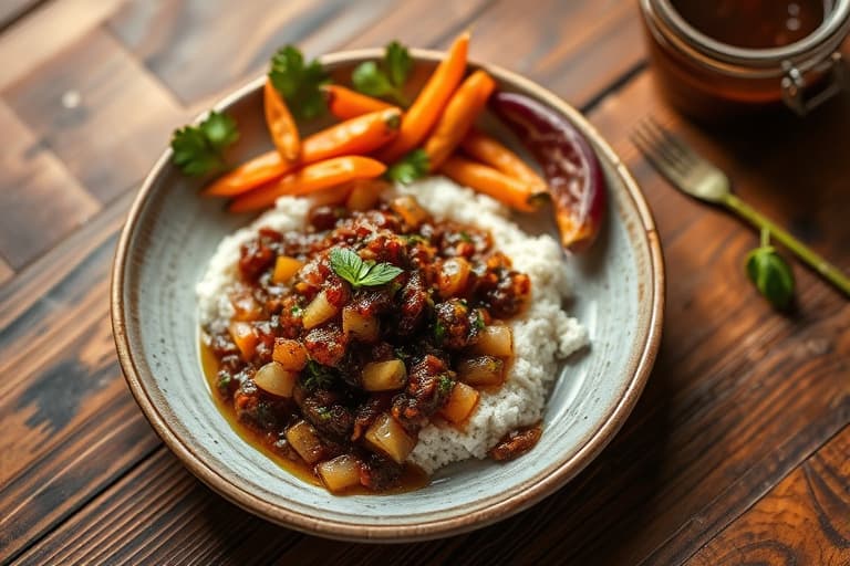 Fersk grønn chutney