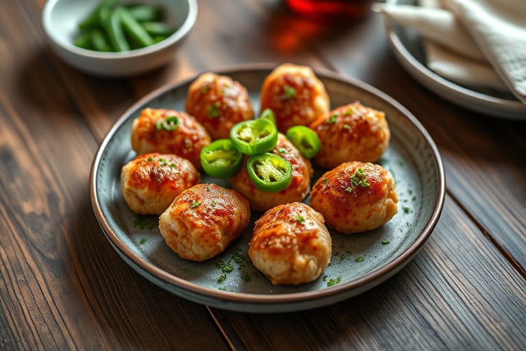 Reker og jalapeño "Poppers"