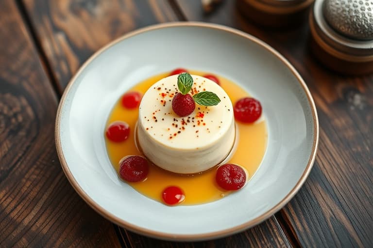 Blåmuggostmousse på små canapéer med reddik