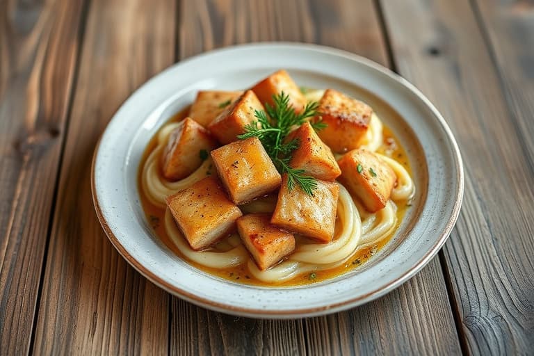 Bramboráčky (tsjekkiske smakfulle potetpannekaker)