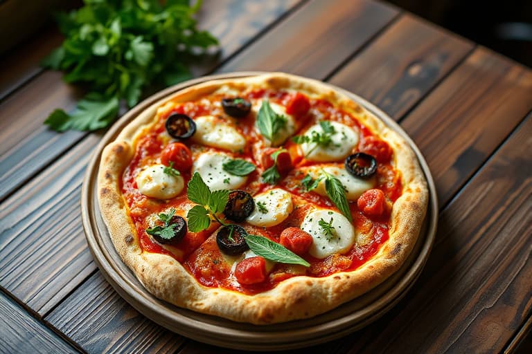 Hvit pizza à la chick lit