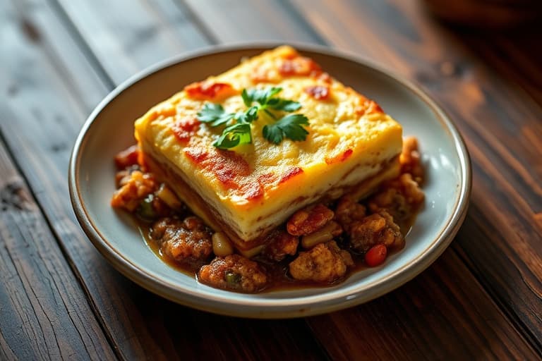 Puerto Ricansk Shepherd's Pie (Pastelón)
