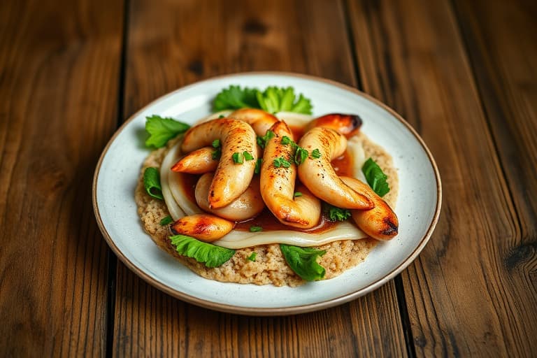 Kremete ostewontonger