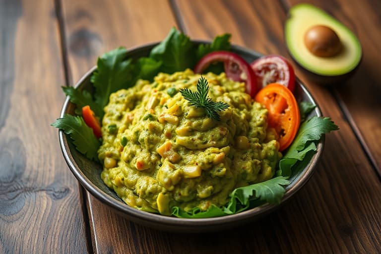 Lukrativ, ikke-tradisjonell guacamole