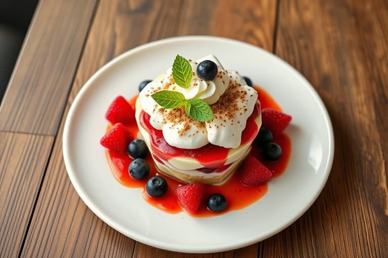 Jordbær Shortcake Trifle