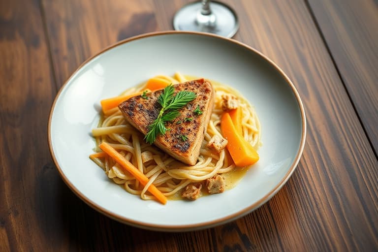 Kremet ostefylt høstgrønnsaksgrateng