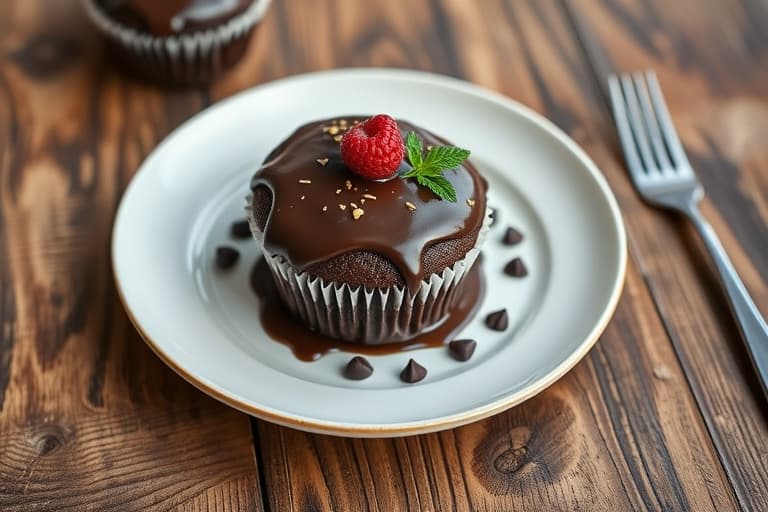 Sjokoladecupcakes uten gluten