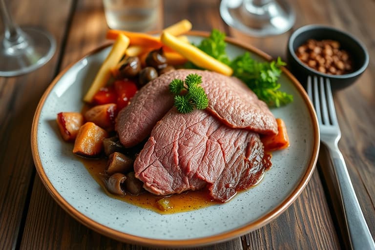 Et stykke av himmelen (bakt corned beef)