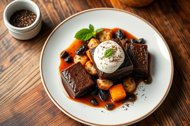 Sjokolade- og myntesmakende Chex-partyblanding