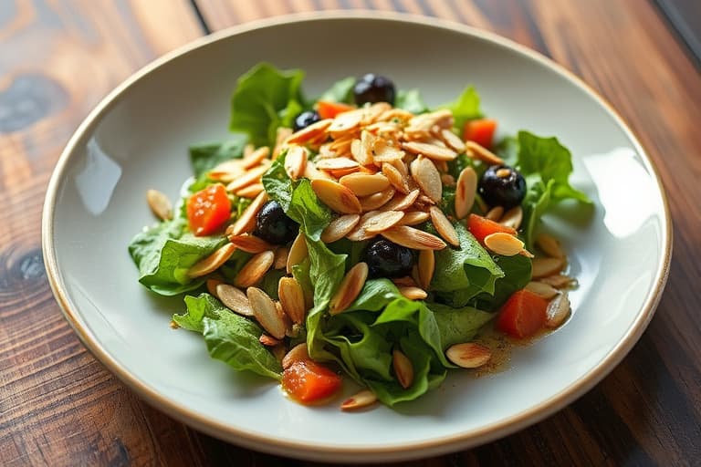 Maple Almond Butter Salatdressing