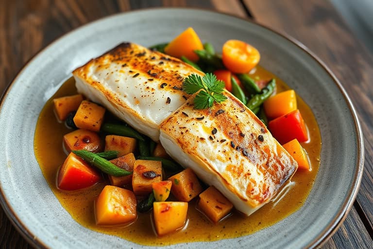 Grillet tilapia med appelsinsalsa