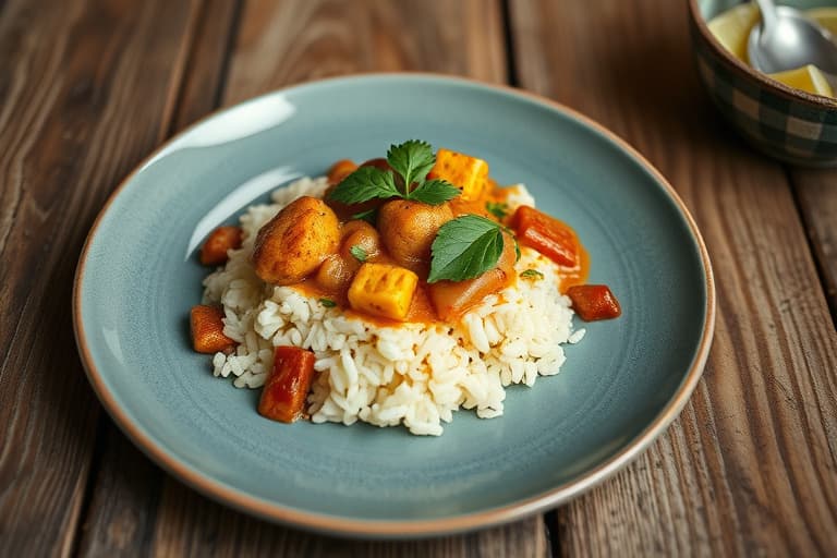 Cajun-pølse og ris fra Knorr®