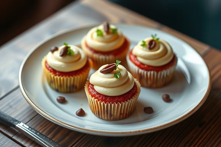 Bestemors julecupcakes